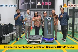 Kolaborasi pembahasan pelatihan Bersama BBPVP Bekasi